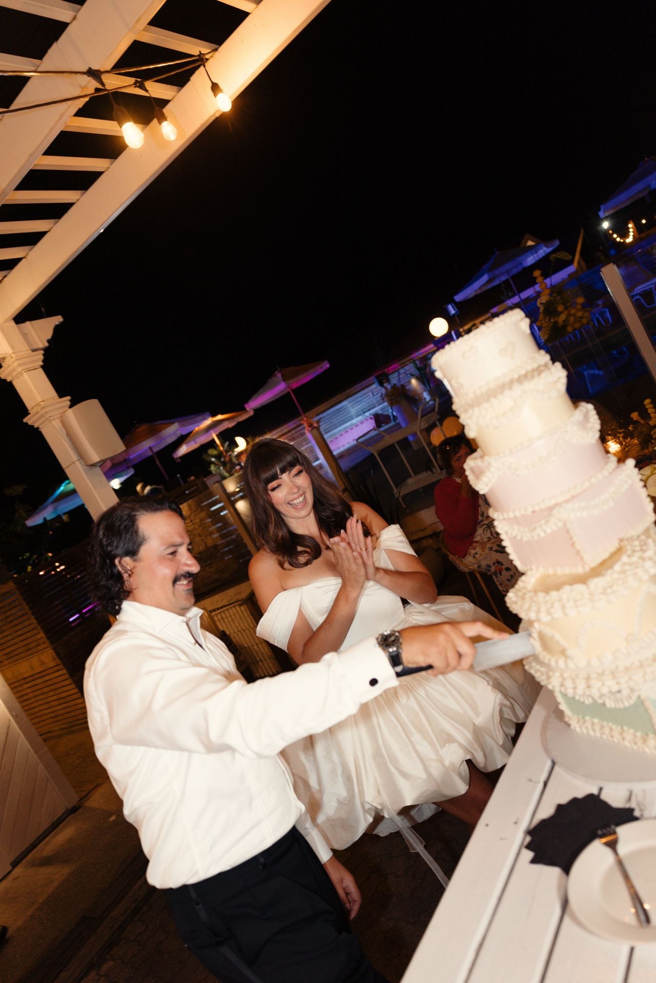 Real Weddings: Inside a kitschy art-filled celebration at the June Motel