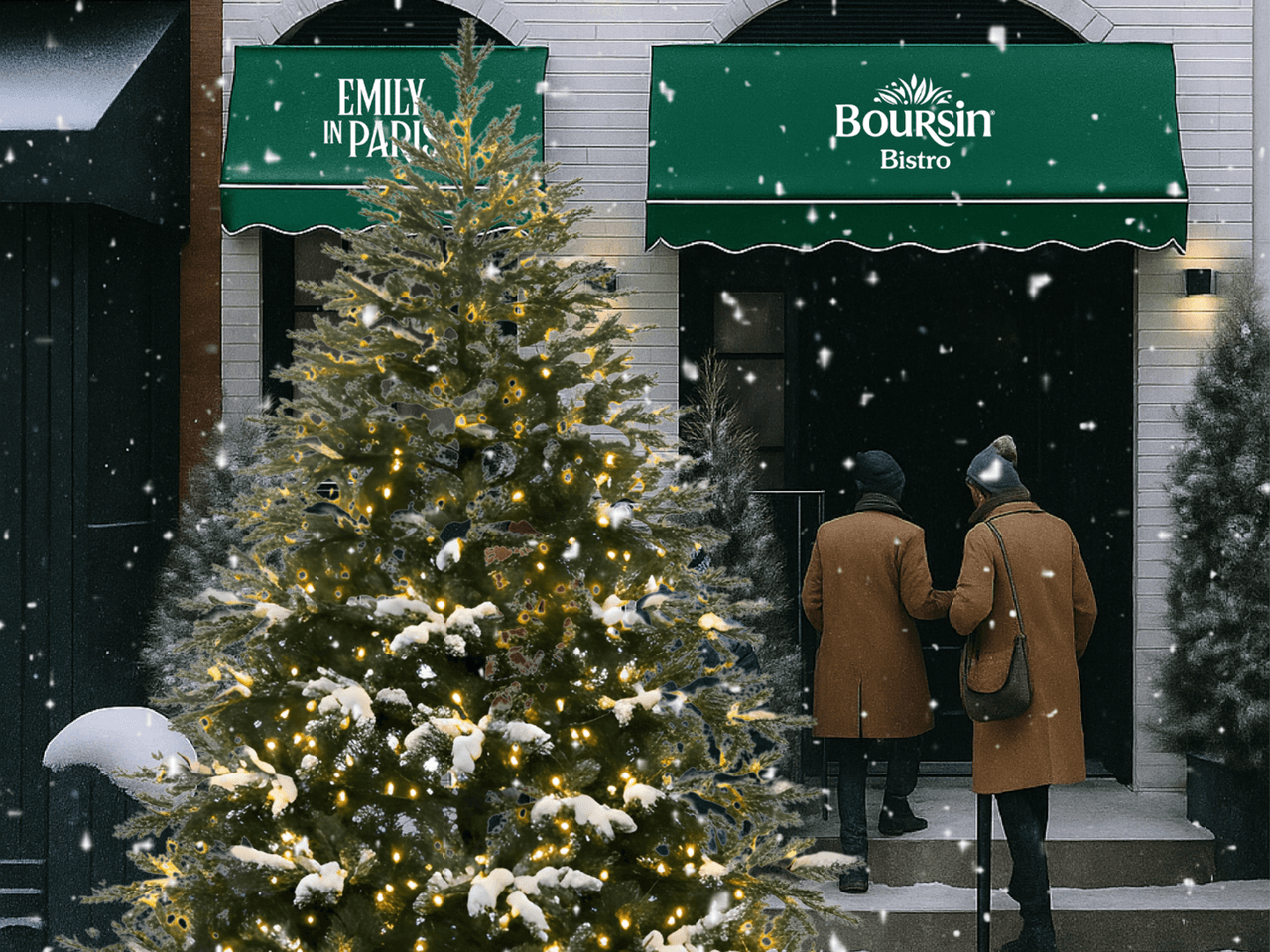 Boursin® and Emily in Paris are opening a French bistro in King West for one night only