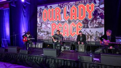 What went down at a star-studded gala with an Our Lady Peace acoustic set