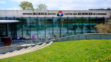 The provincial government has found a temporary home for the Ontario Science Centre