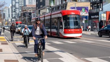 The city has a plan to swerve Doug Ford's bike lane ban