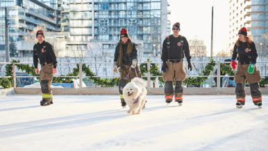 Step into Volvo’s Holiday Safely activation at The Well