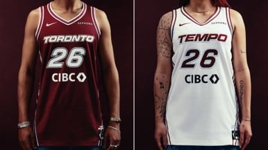 The Toronto Tempo uniform designs were just unveiled