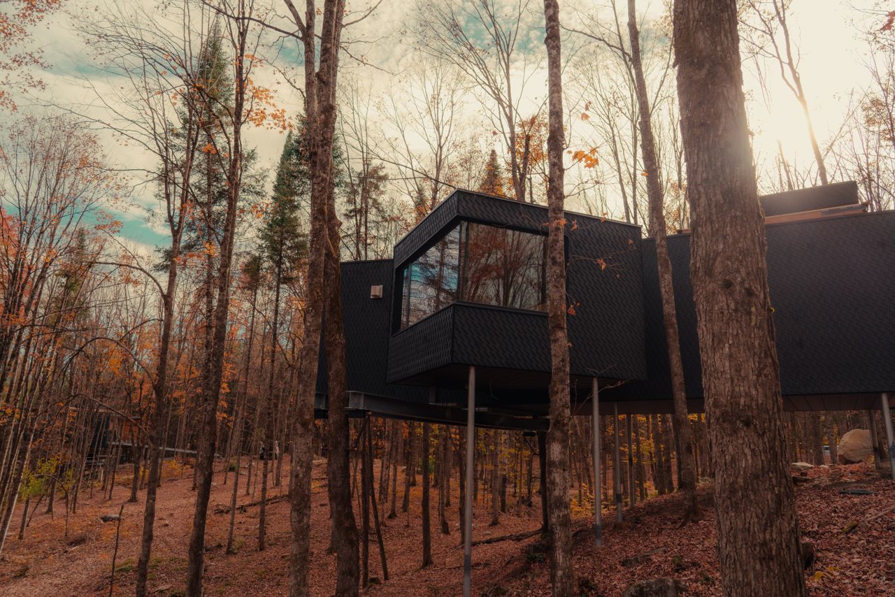 This dreamy treehouse cabin is less than three hours north of the city