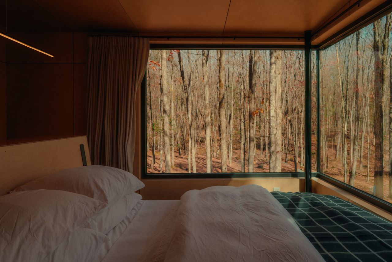 This dreamy treehouse cabin is less than three hours north of the city