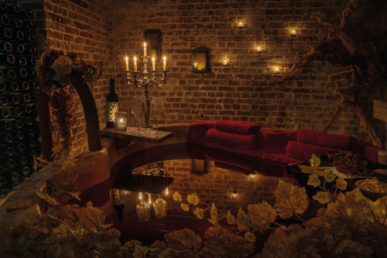 Inside the luxe new spa offering a $1,500 wine soak