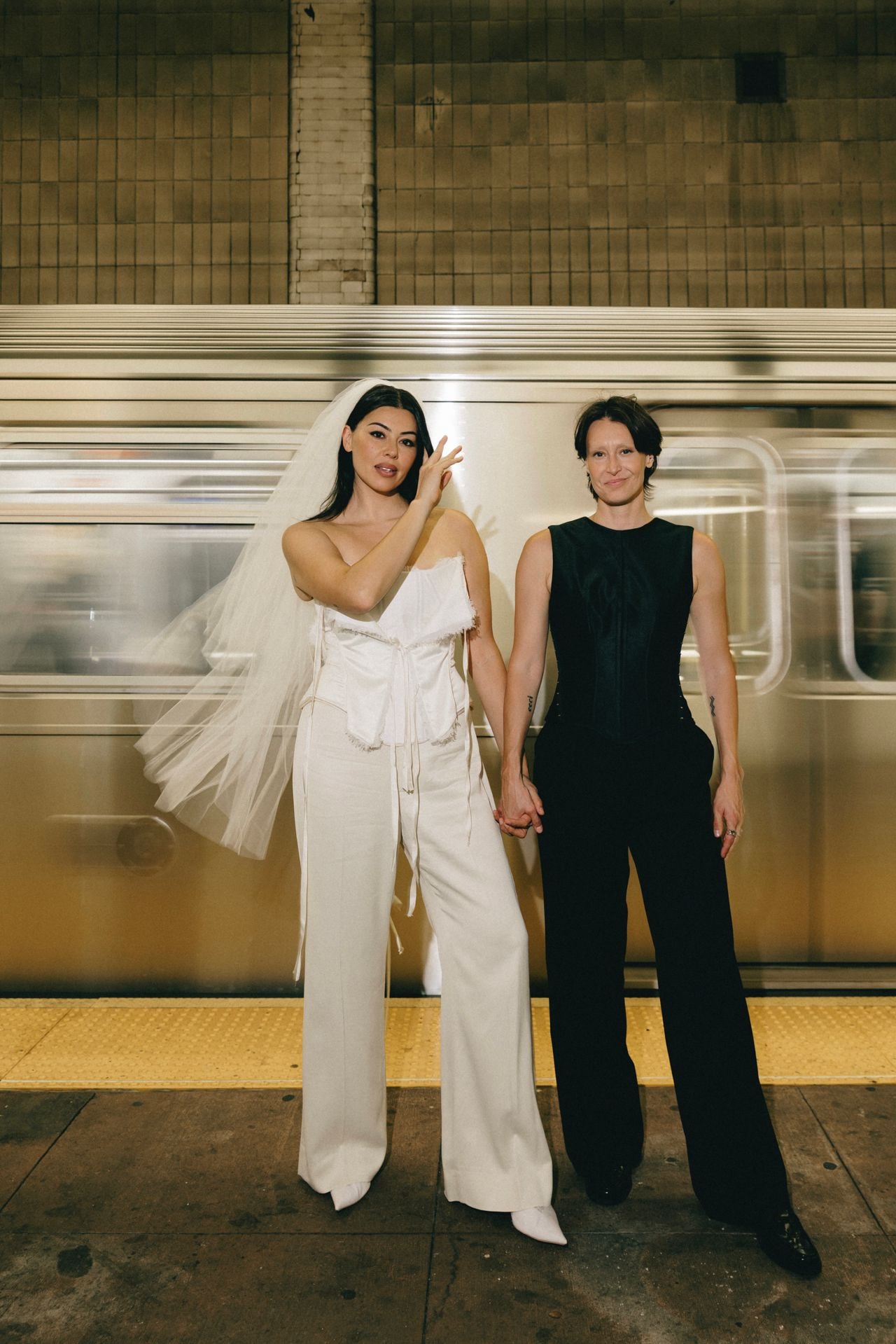 Real Weddings: Inside Sports Illustrated model Lauren Chan's gloriously queer New York nuptials