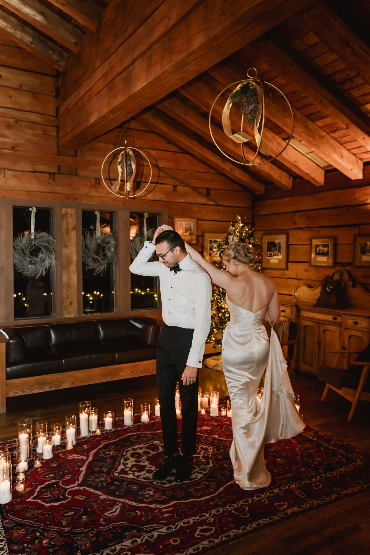Real Weddings: Inside a Toronto couple's picturesque secret elopement on a snowy mountainside
