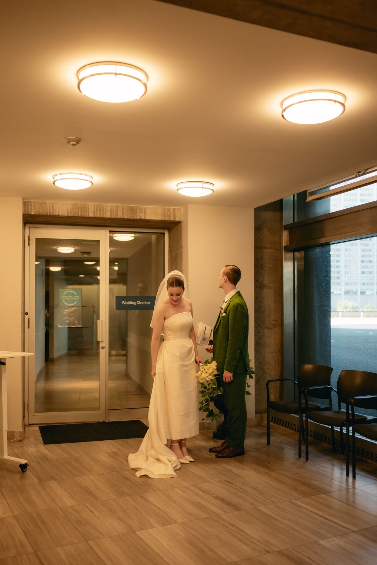 Real Weddings: Inside the city hall wedding of two TTC superfans