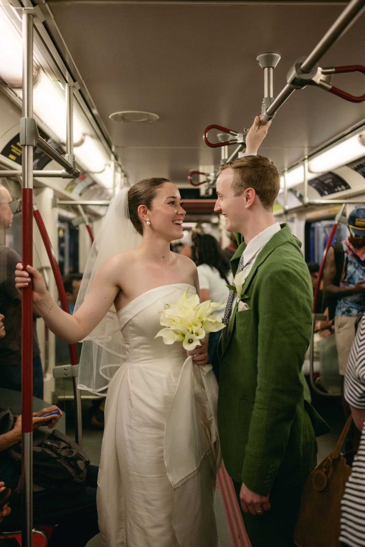 Real Weddings: Inside the city hall wedding of two TTC superfans