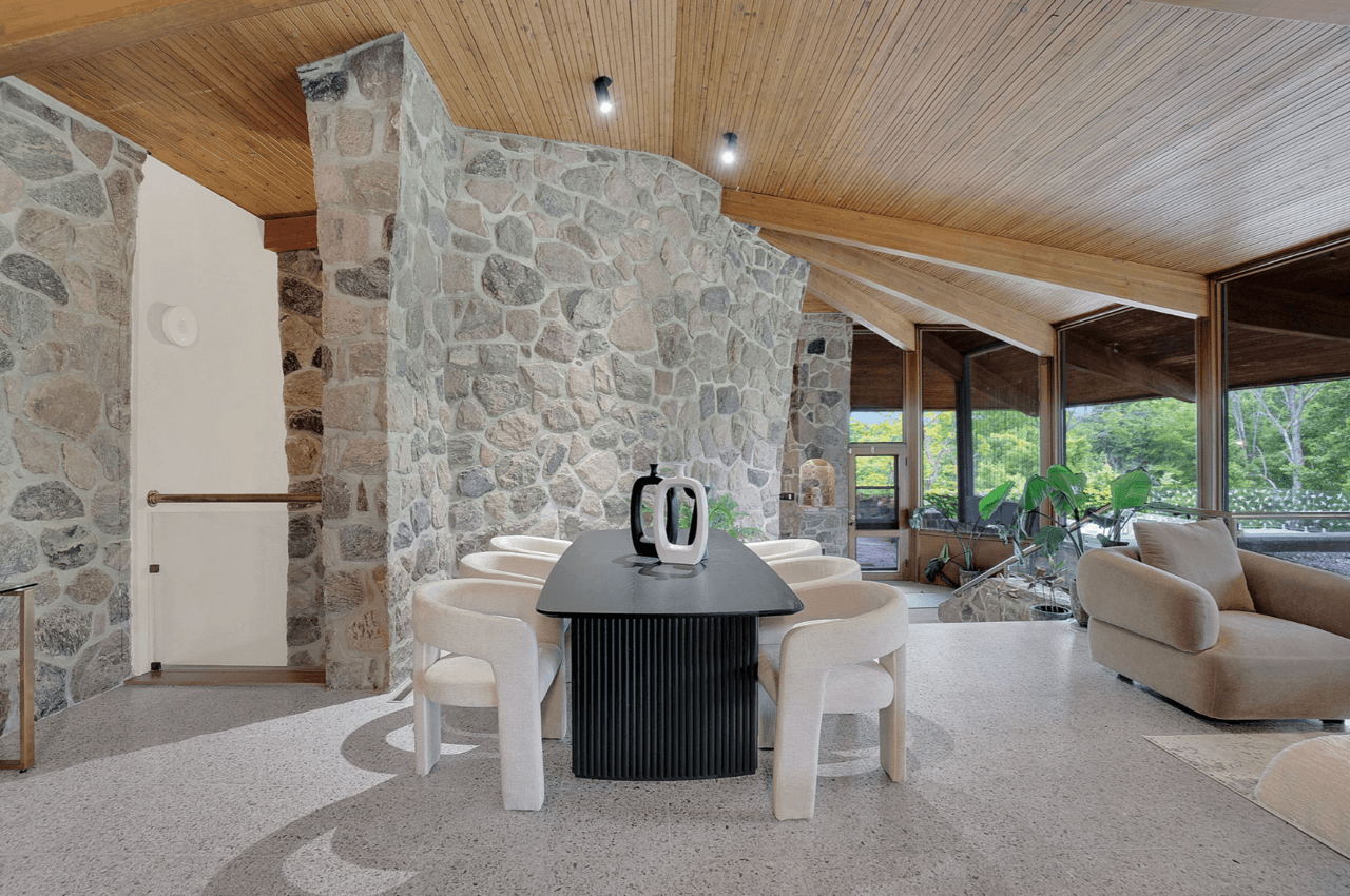 $8.3 million for an estate in King with a hobbit door inspired by Frank Lloyd Wright