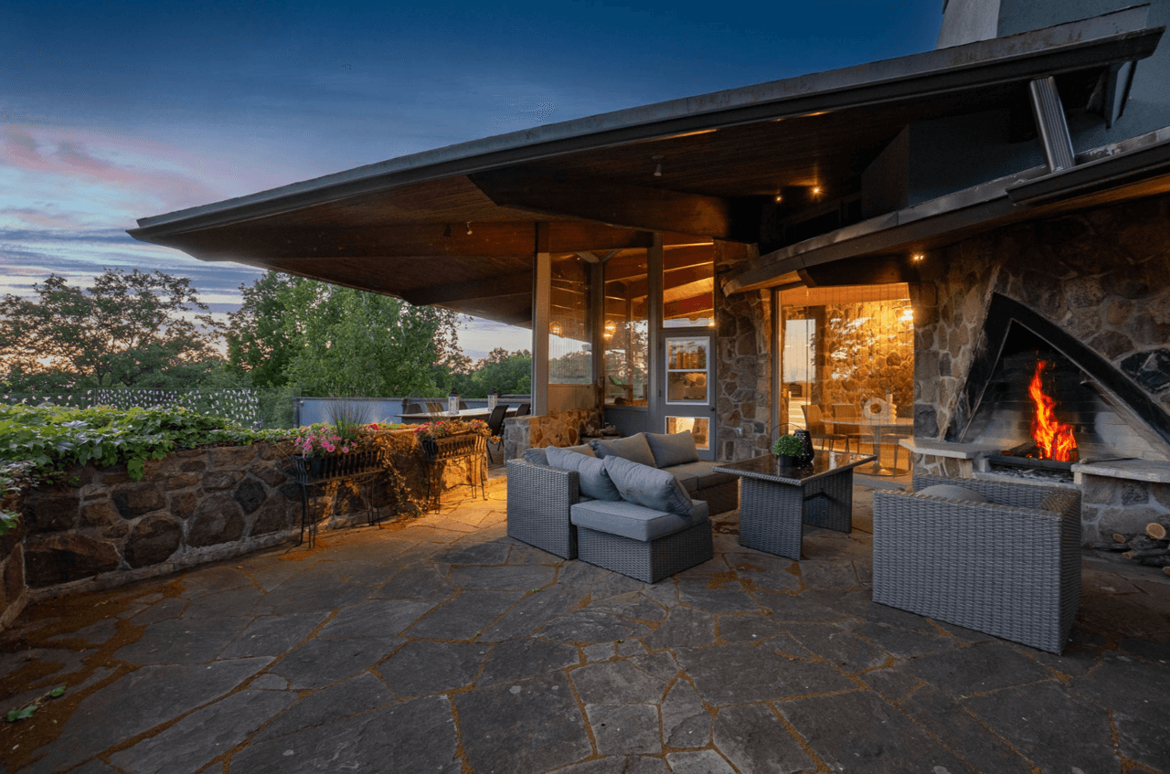 $8.3 million for an estate in King with a hobbit door inspired by Frank Lloyd Wright