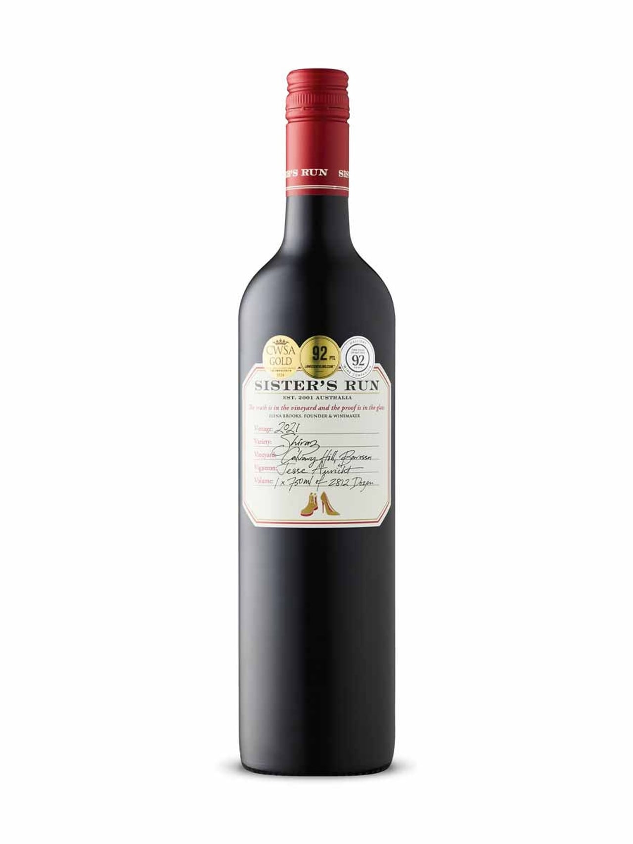 Sister's Run Calvary Hill Shiraz