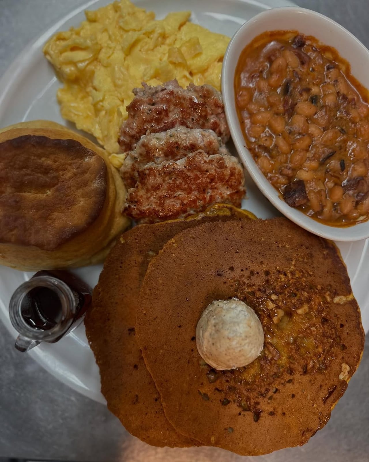 A breakfast spread at Emma's Country Kitchen