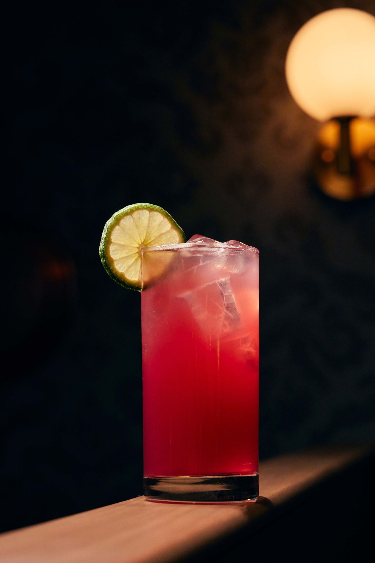 The Jalapeno Diablo is a spicy spin on a dark and stormy, that blends jalapeno-infused tequila, creme de cassis and freshly squeezed lime juice with ginger beer