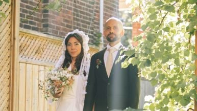 Inside the epicurean backyard wedding of two pasta-loving gourmands