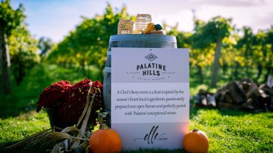 A Chef’s Story at Palatine Hills Estate Winery celebrated Niagara’s seasonal bounty