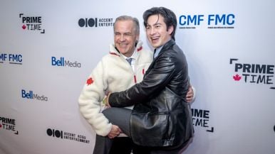 Mark Carney and Hudson Williams are BFFs now
