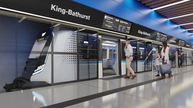 The Ontario Line will have protective barriers installed on its platforms