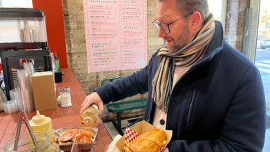 Where Black and Blue Steakhouse chef Morgan Bellis eats in Dovercourt Village