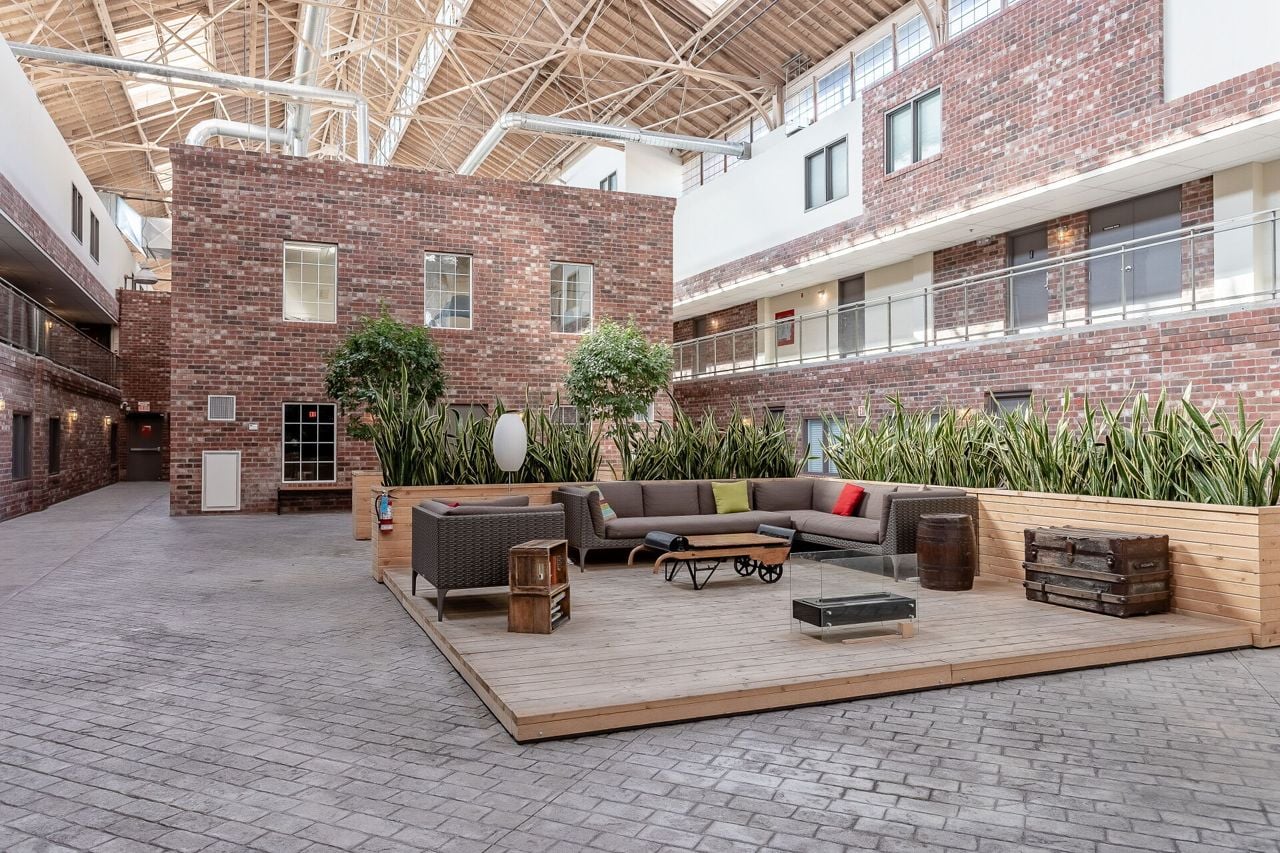 $3.3 million for a west-end steel factory conversion with a staircase that snakes around an elevator