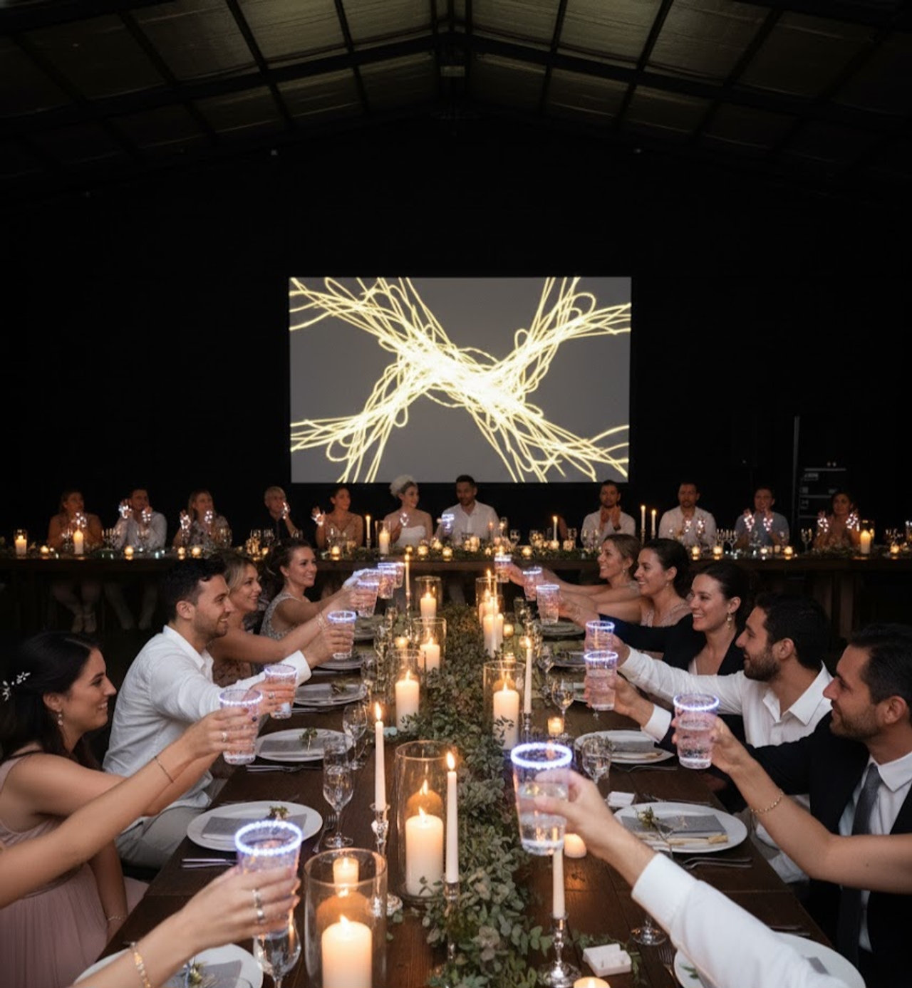 Inside the silent, sensory-experience wedding of a Deaf bride and groom