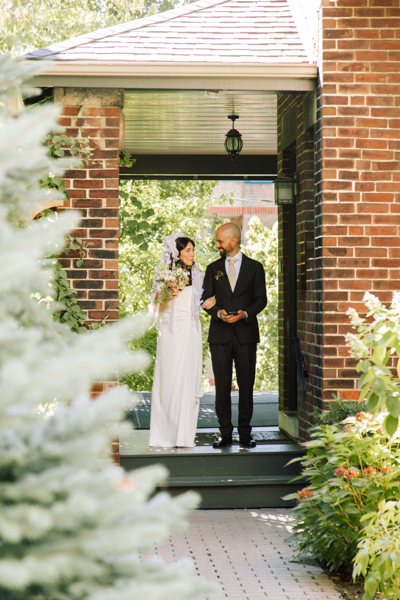 Inside the epicurean backyard wedding of two pasta-loving gourmands