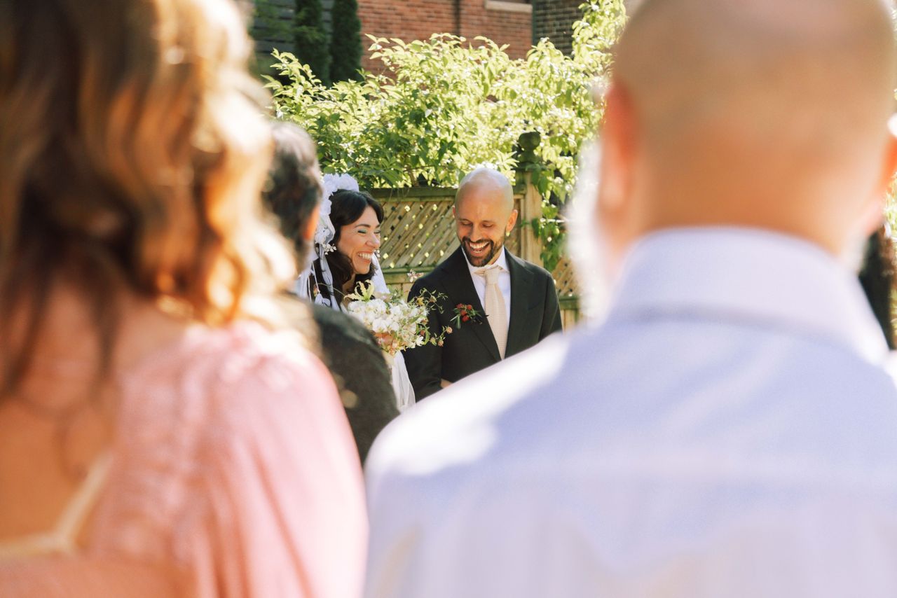 Inside the epicurean backyard wedding of two pasta-loving gourmands