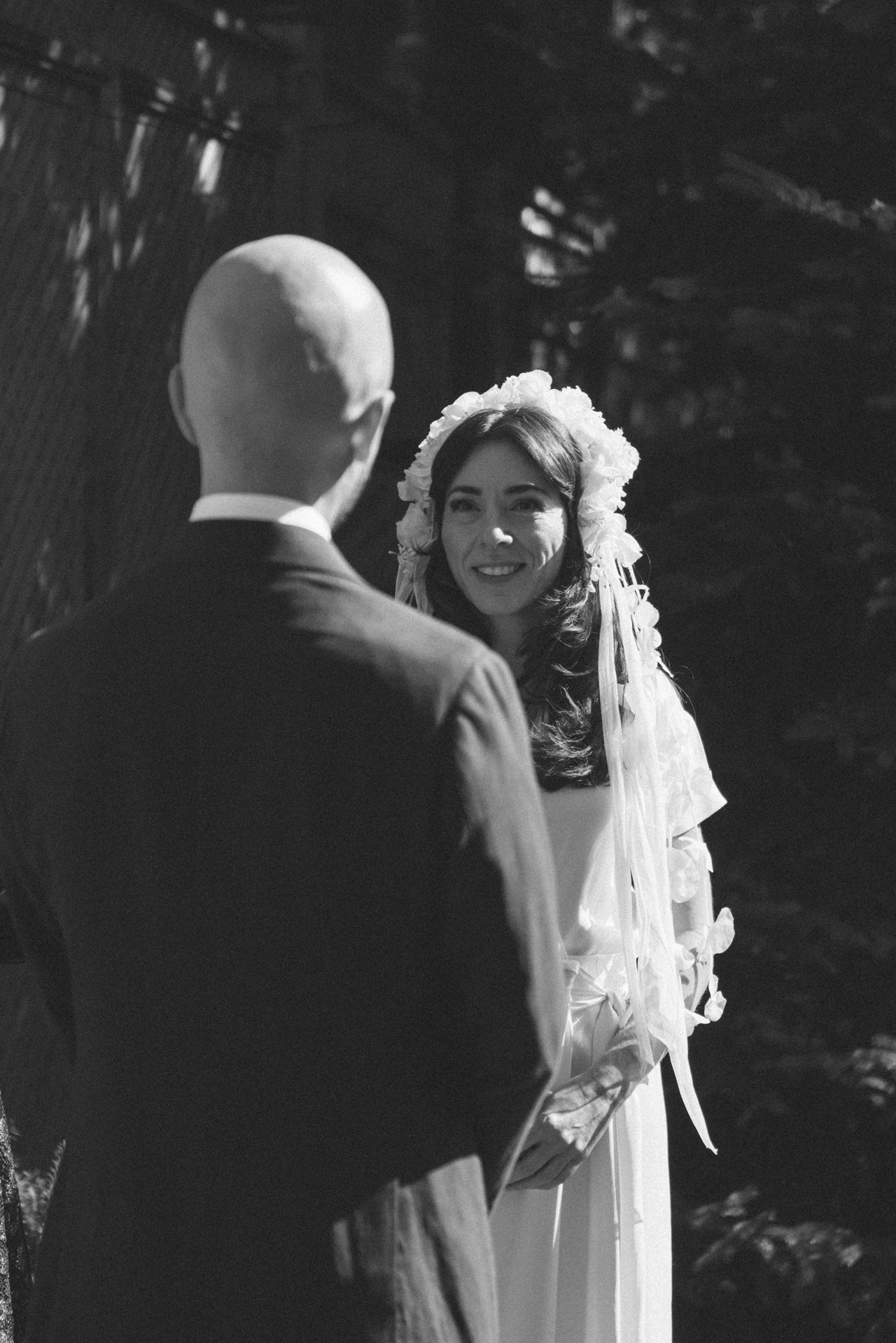 Inside the epicurean backyard wedding of two pasta-loving gourmands