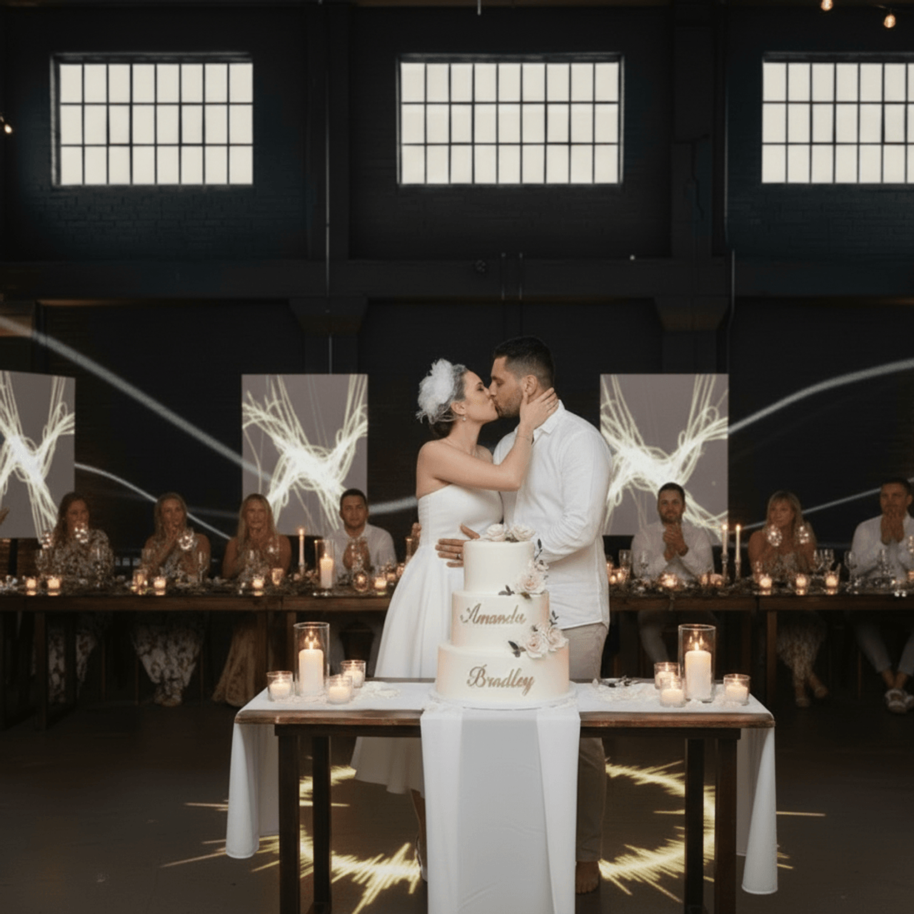 Inside the silent, sensory-experience wedding of a Deaf bride and groom