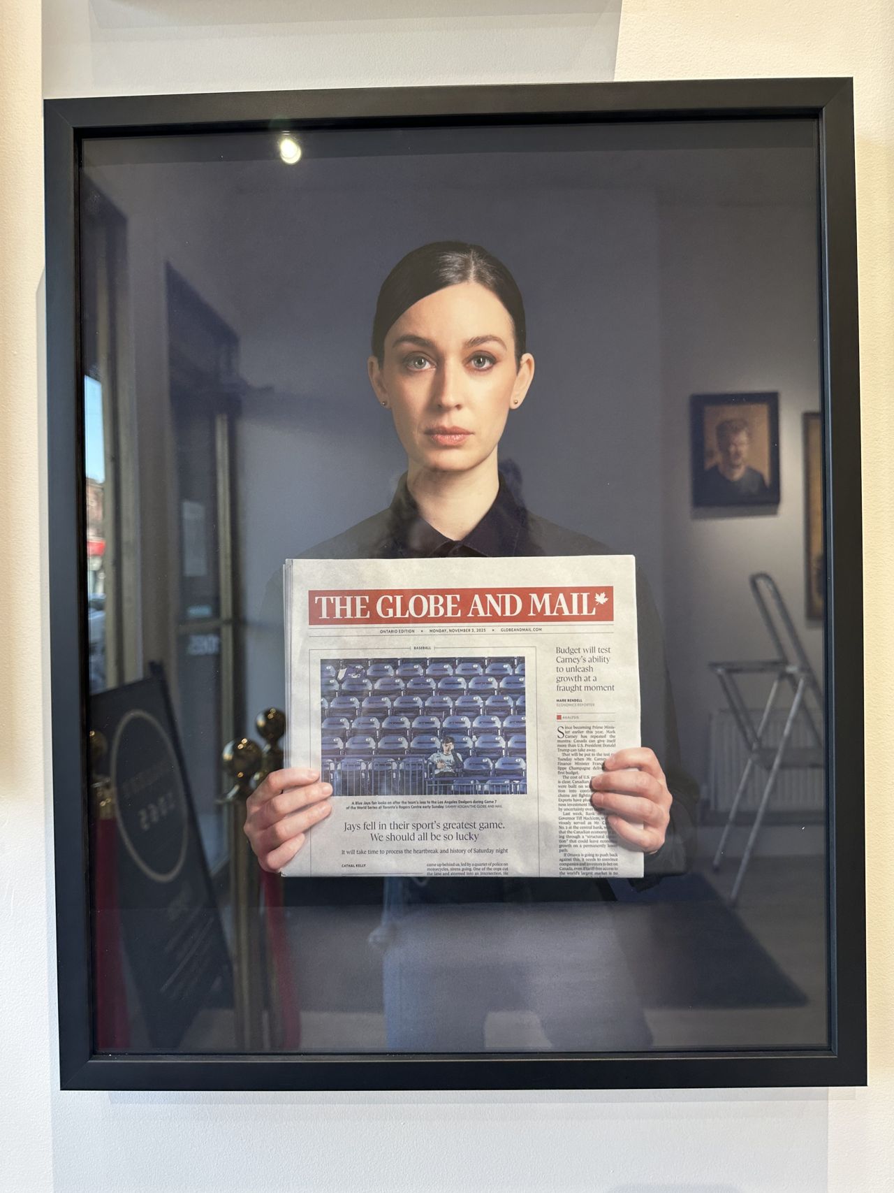 A bootstrapped art show called the National Portrait Gallery of Canada of Bloorcourt opens today