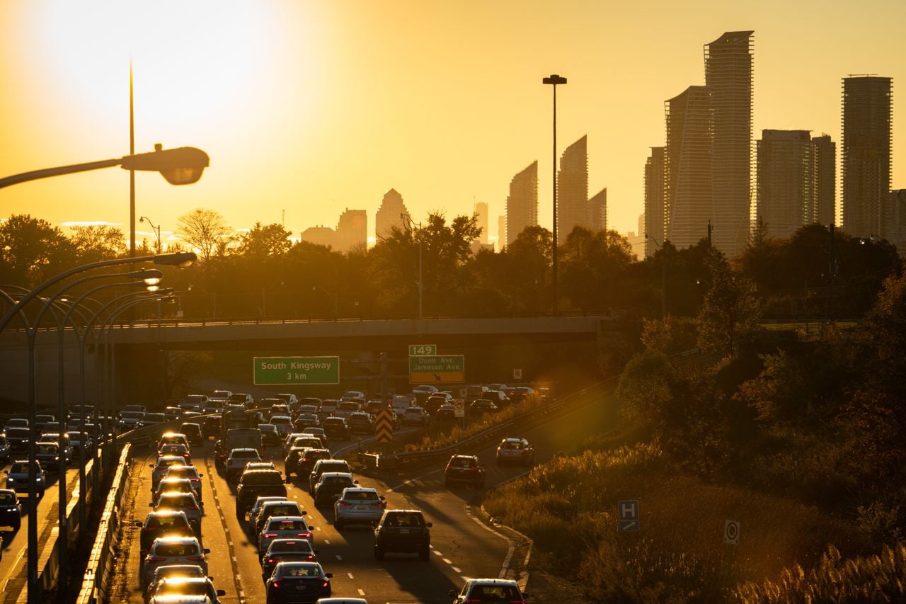 Torontonians spent 100 hours of our precious lives in traffic last year, on average