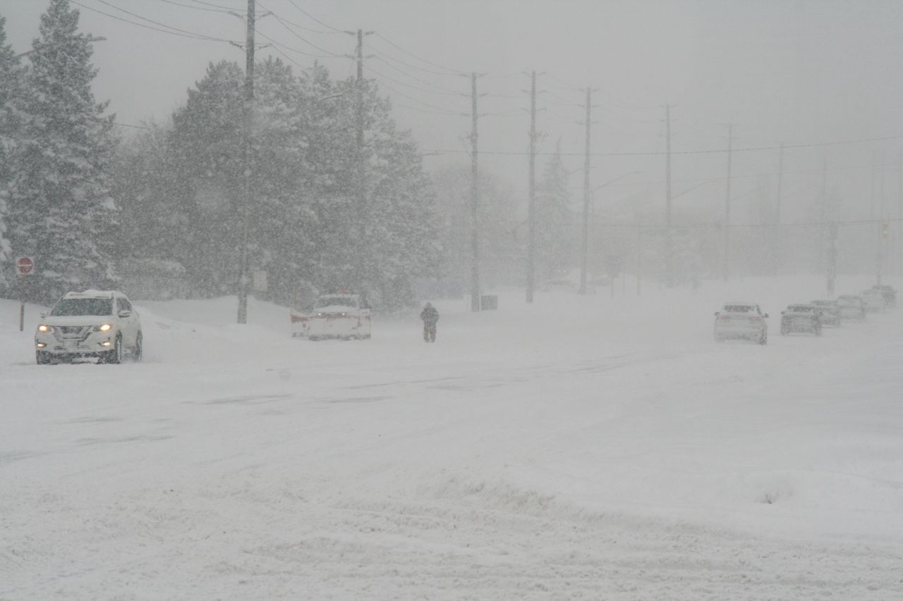 Toronto got 22 centimetres of snow yesterday, so Line 6 is down today