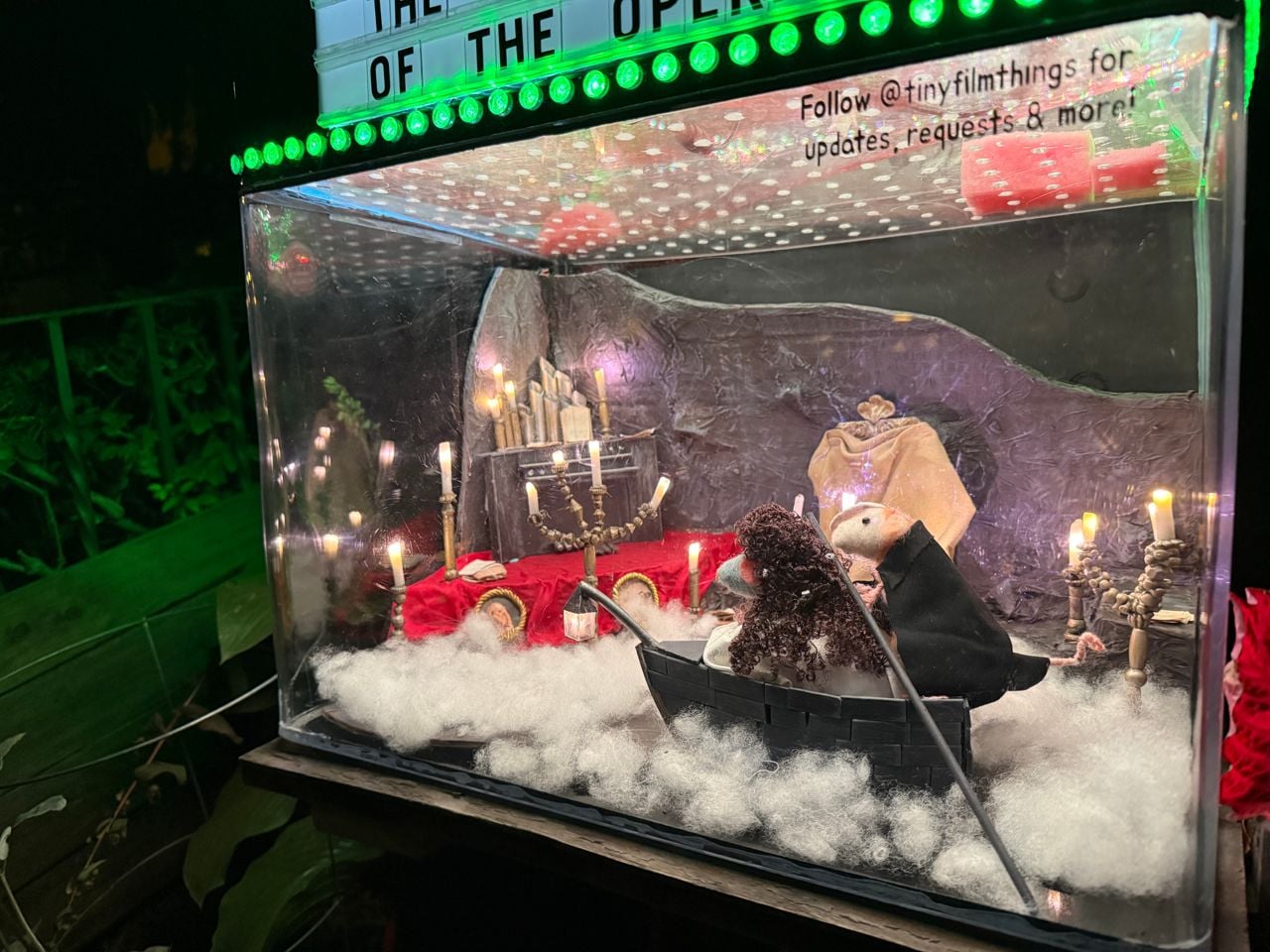 A Toronto artist is recreating famous film scenes in miniature, and the stars are mice