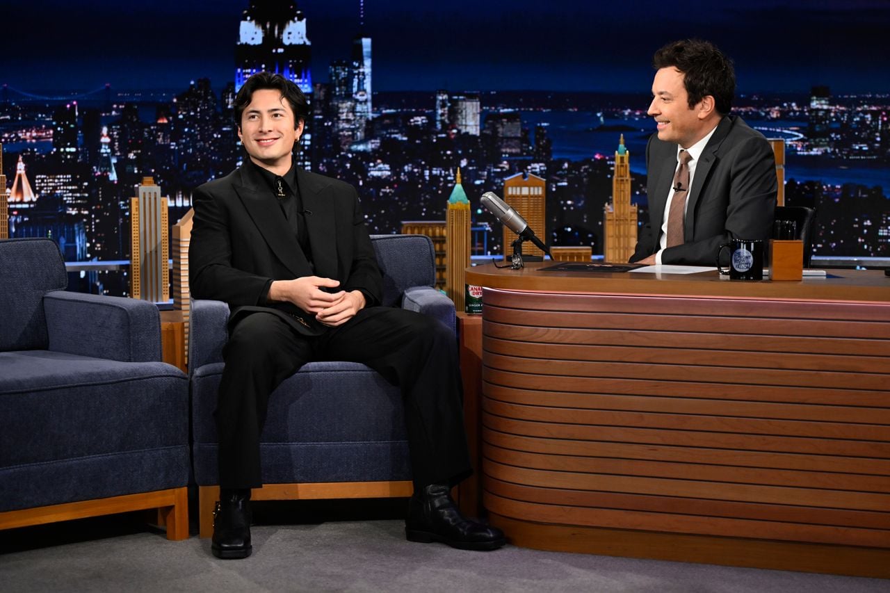 The spiciest moments from Heated Rivalry star Hudson Williams's first late-night appearance