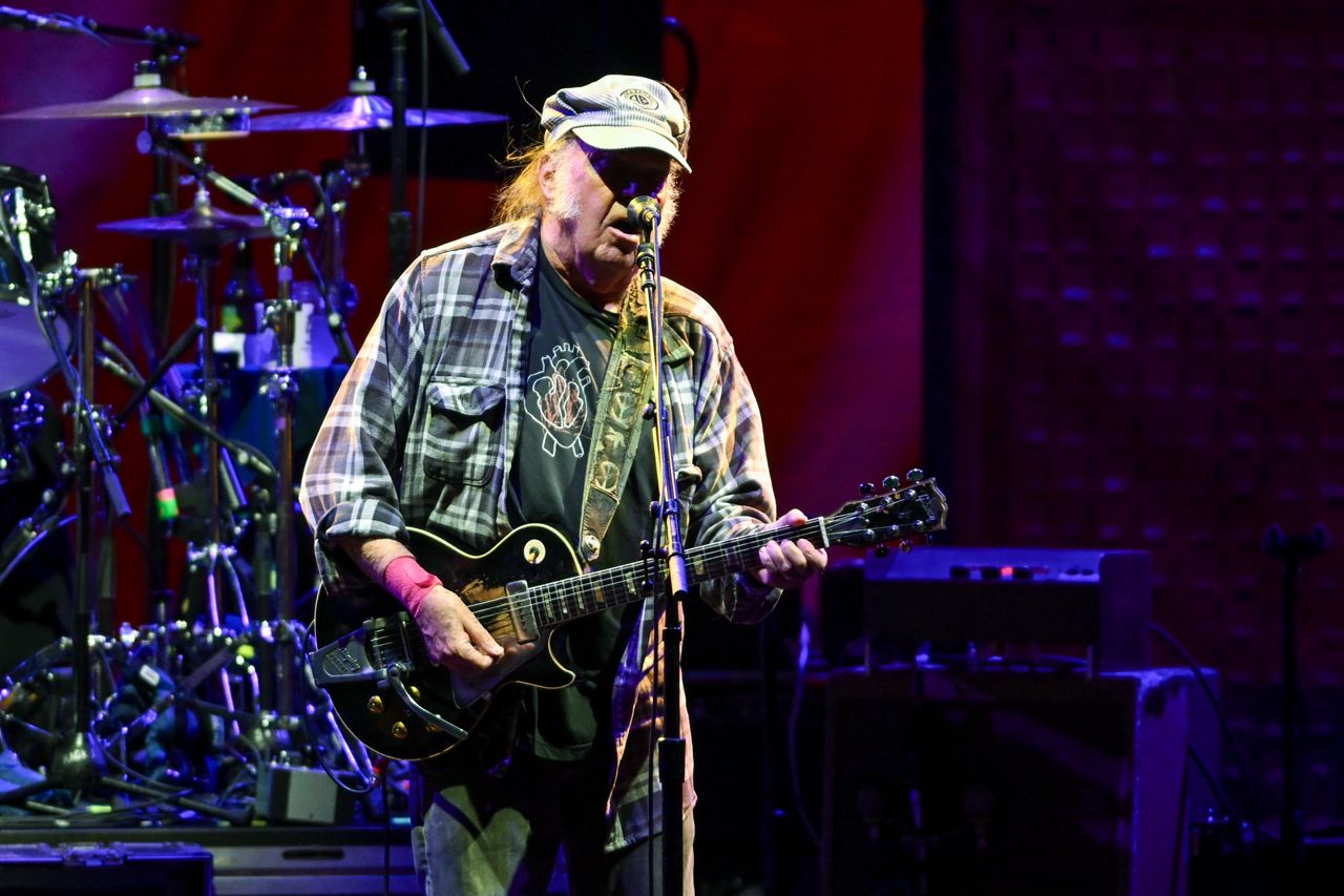 Neil Young has gifted his music to Greenland