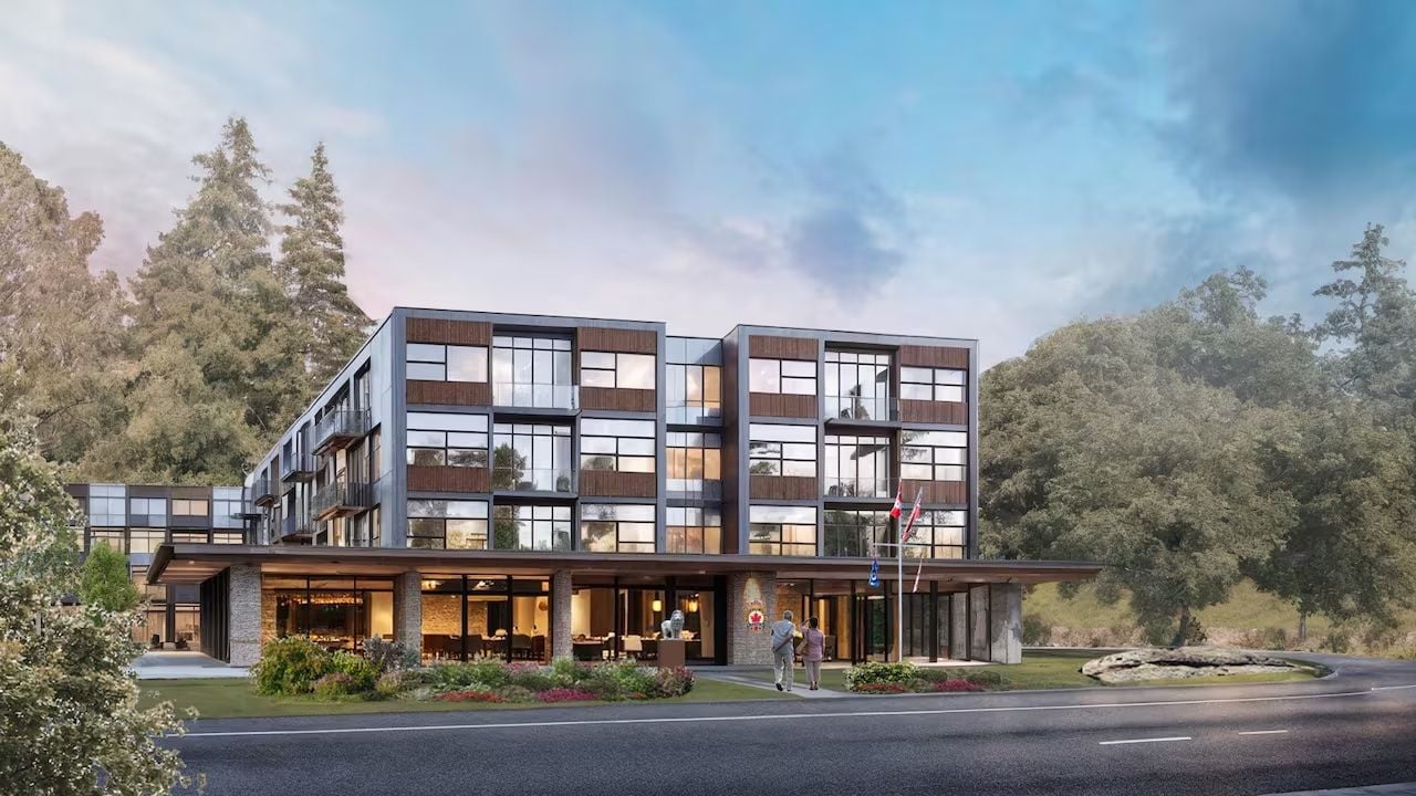 A Toronto architecture firm wants to build residential units on top of a Royal Canadian Legion in Bala