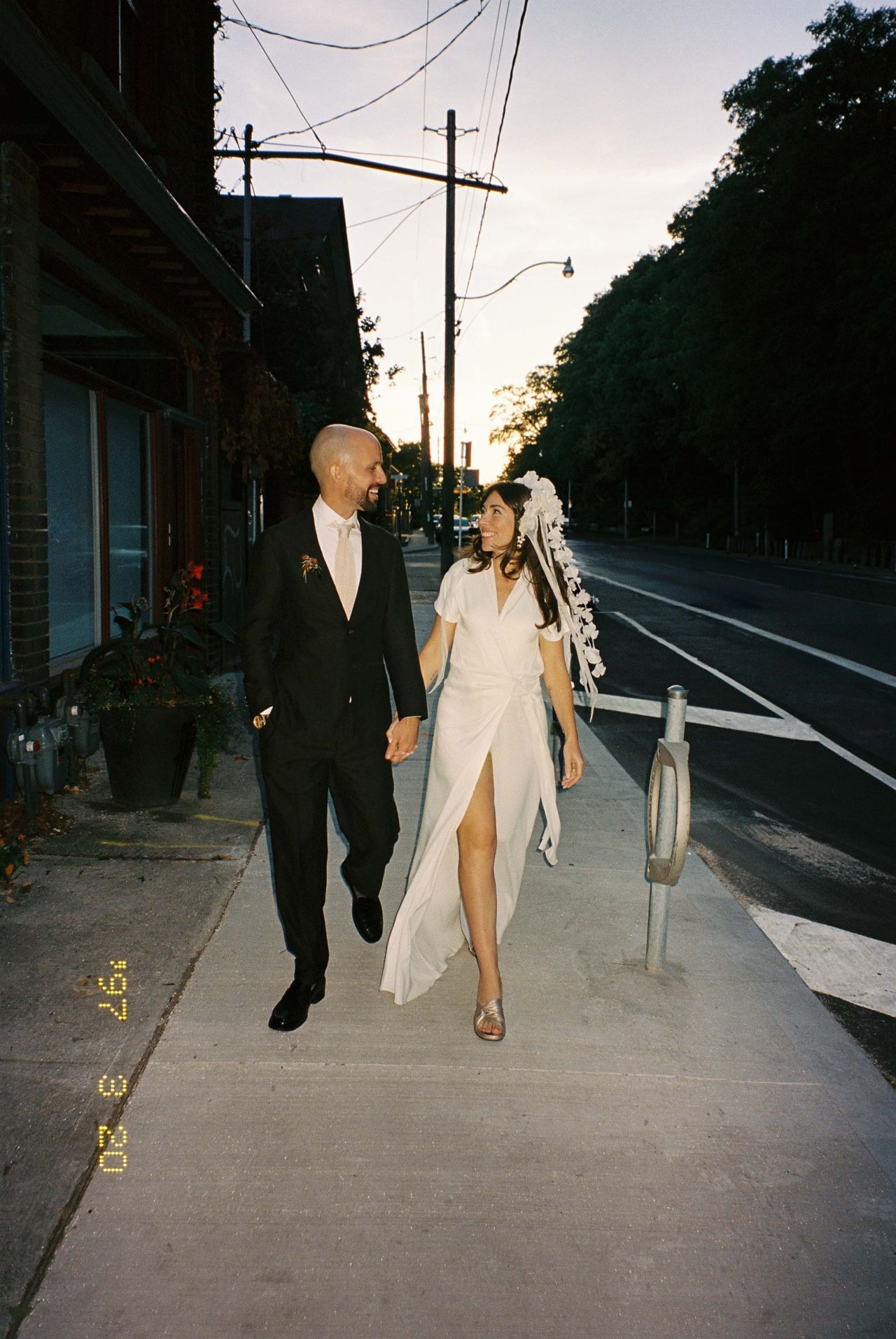 Inside the epicurean backyard wedding of two pasta-loving gourmands