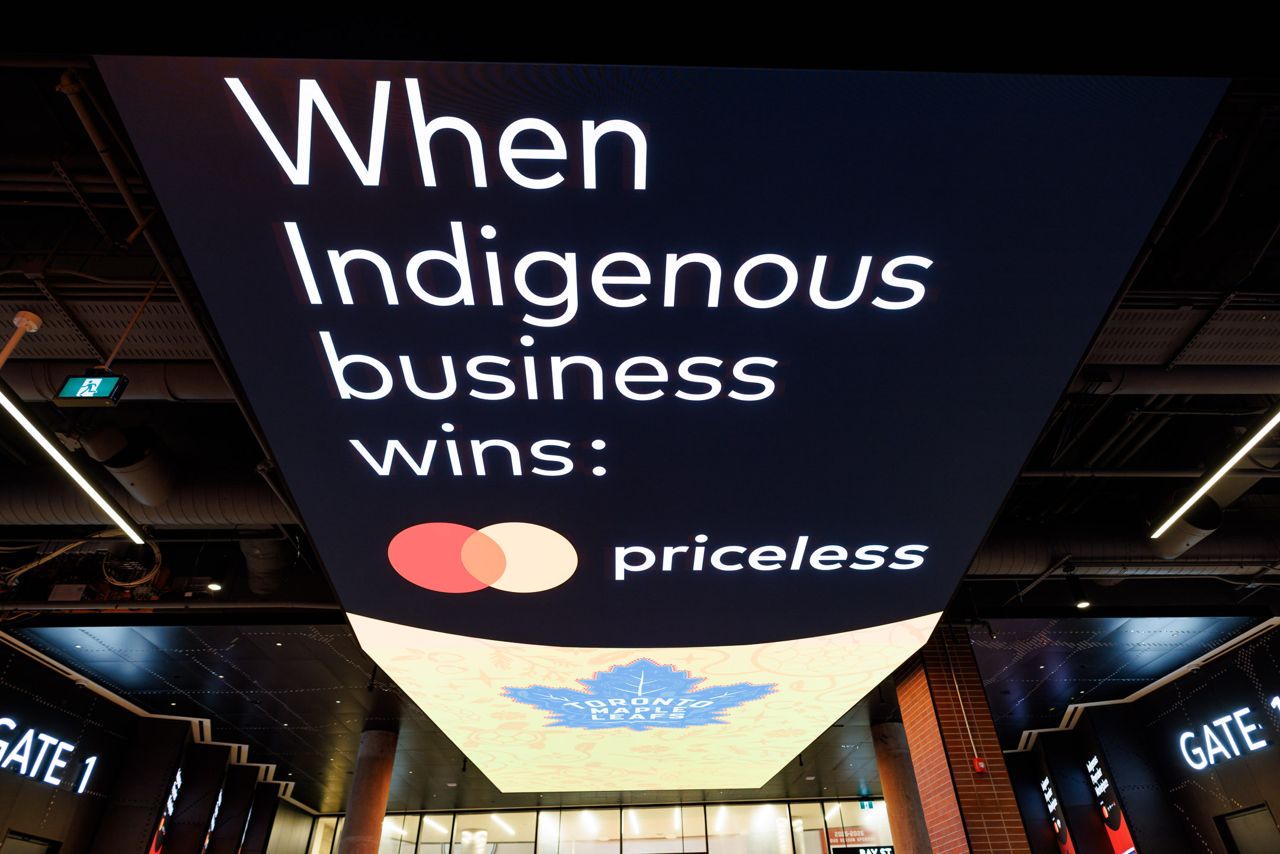 Inside Mastercard’s Indigenous Playmaker Marketplace at Scotiabank Arena