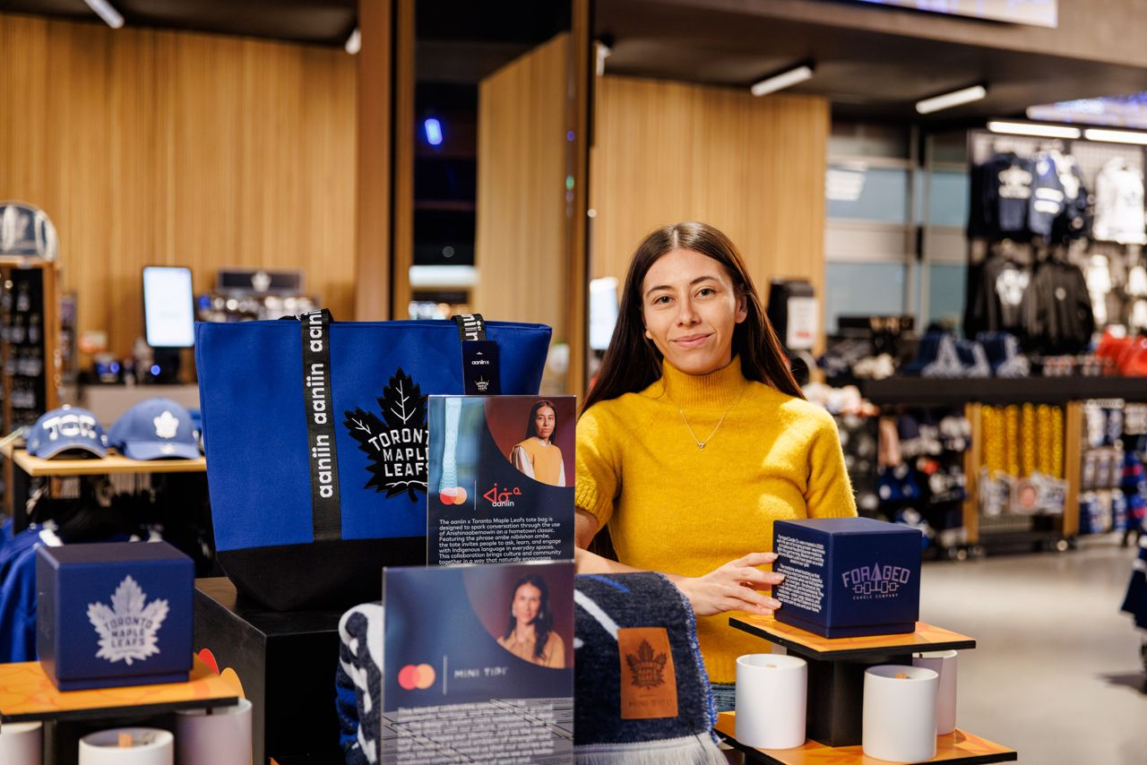 Inside Mastercard’s Indigenous Playmaker Marketplace at Scotiabank Arena