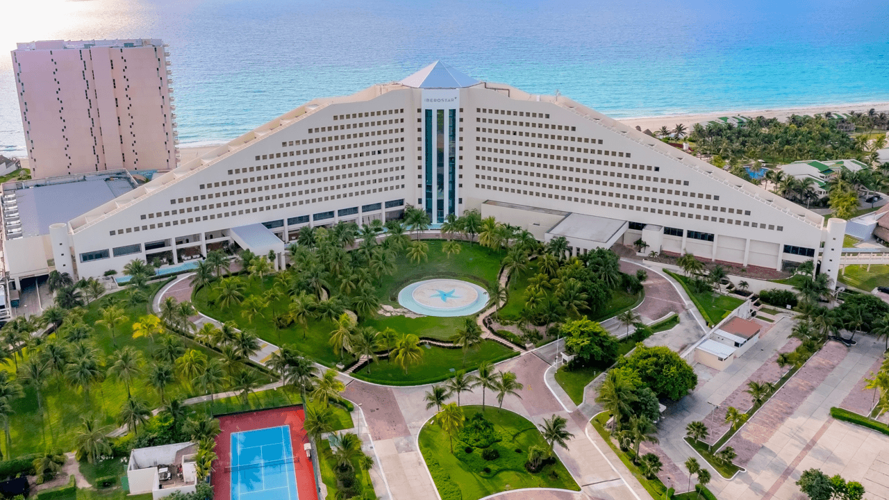Gorgeous beach views and oceanside delights await at Iberostar in Cancún