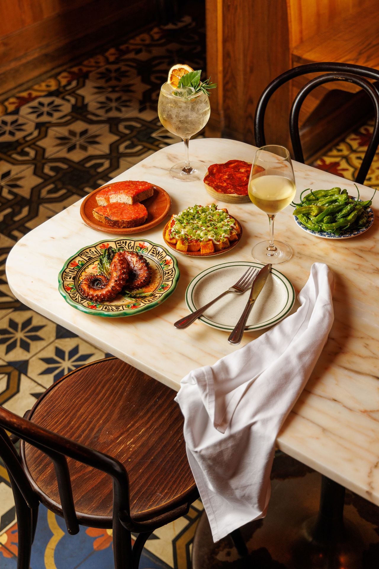A tapas lunch at Bar Isabel