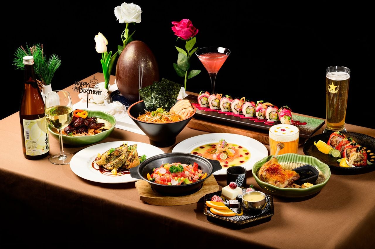 Flame Sushi's five-course menu