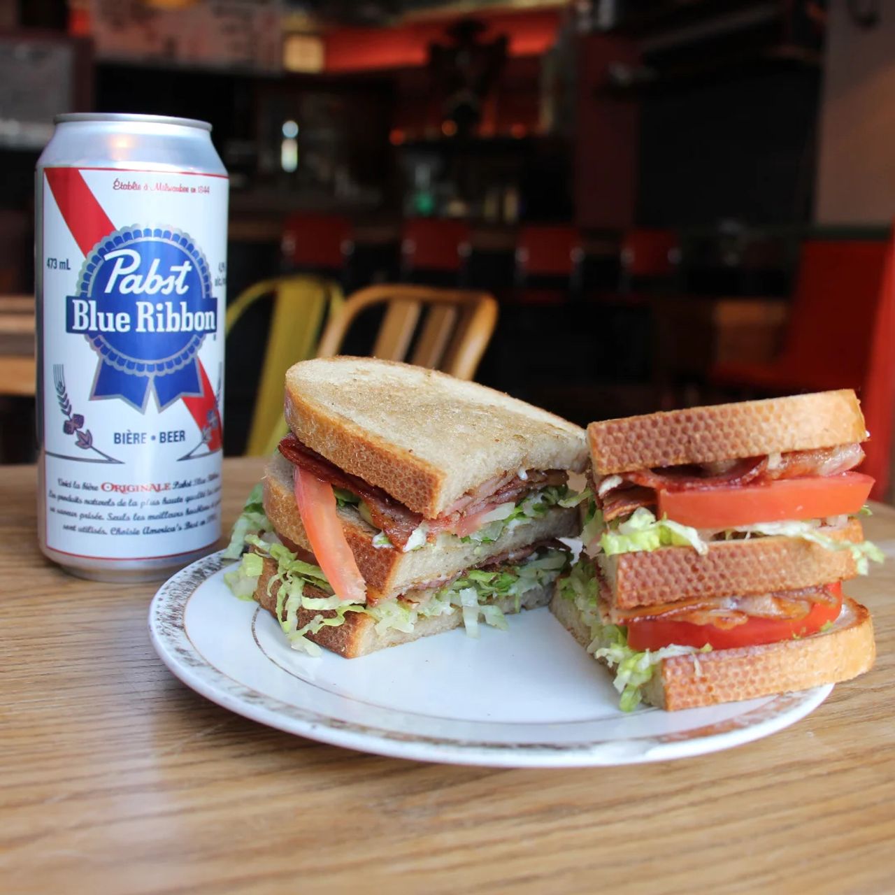 A BLT and a PBR