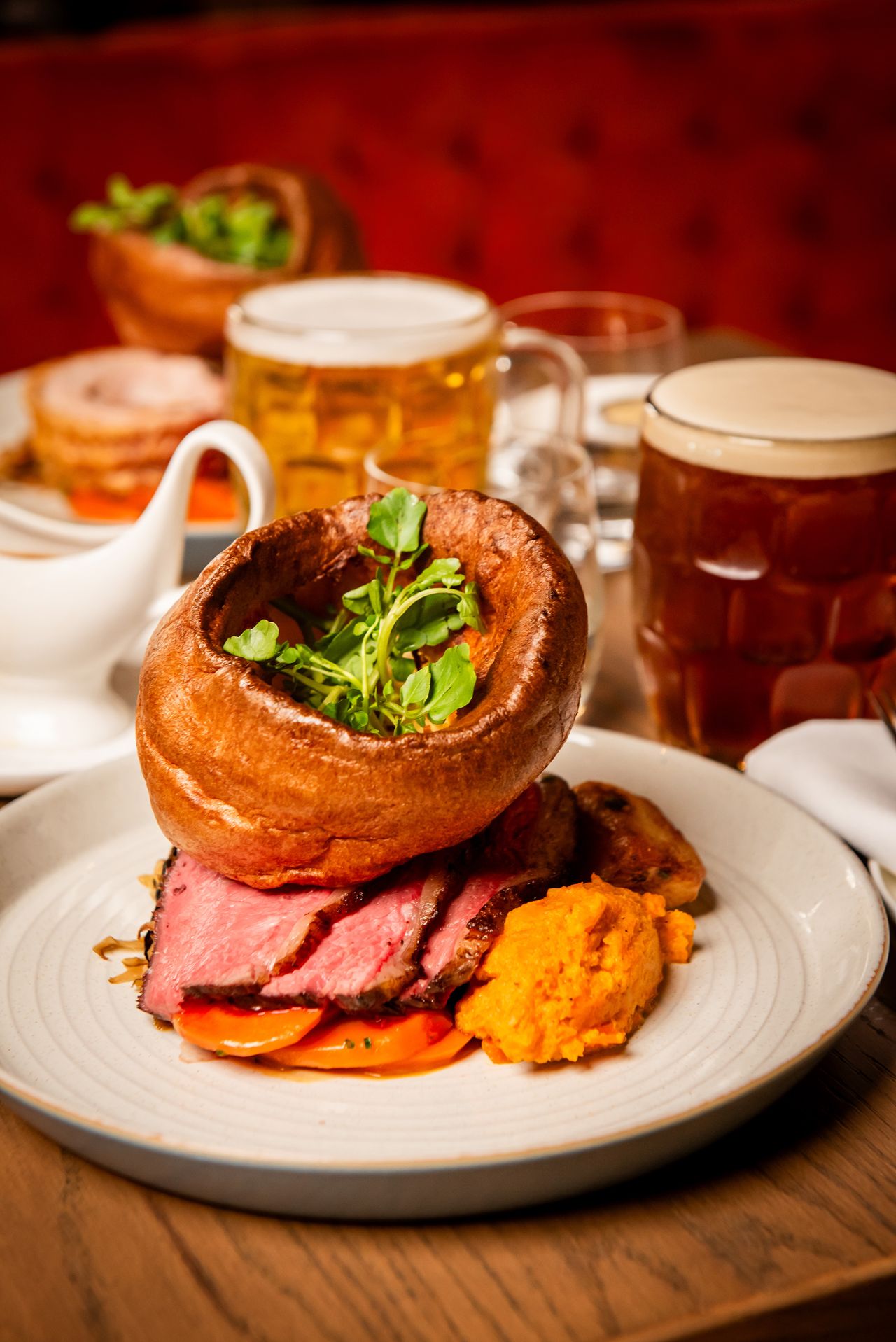 The Sunday roast at the Dorset