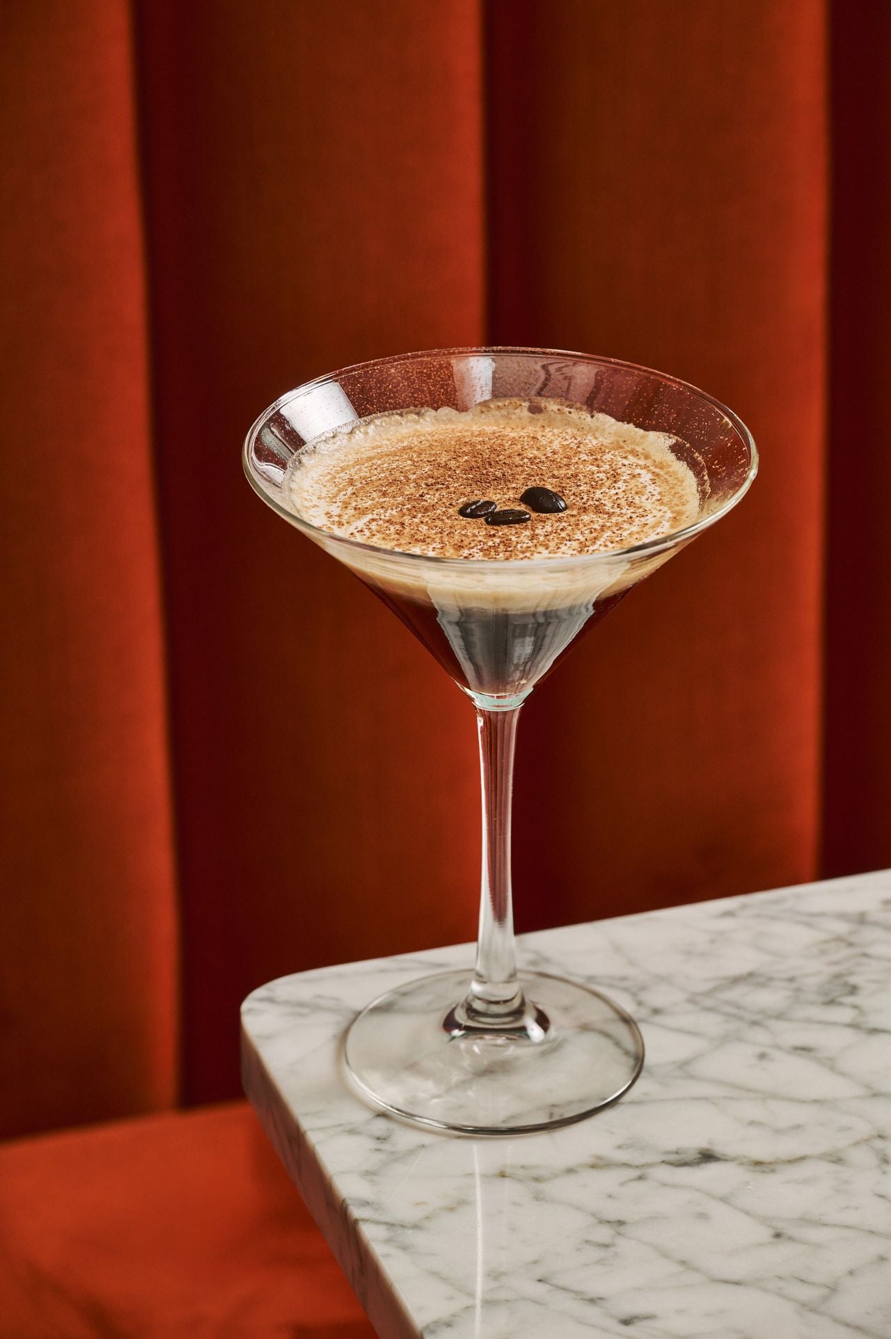 A tiramisu martini
