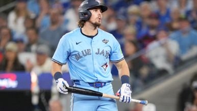 Just when Jays fans thought the Addison Barger pull-out couch had been forgotten...