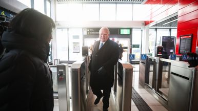 Doug Ford feels we should be more positive about the Eglinton Crosstown LRT