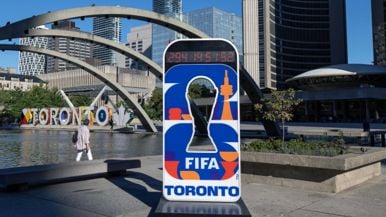The Exhibition Place respite centre will close early due to a World Cup licensing agreement