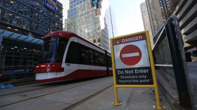 Another driver thought the Queens Quay streetcar tunnel was a normal road and went right in